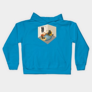 Cat in Therapy Kids Hoodie